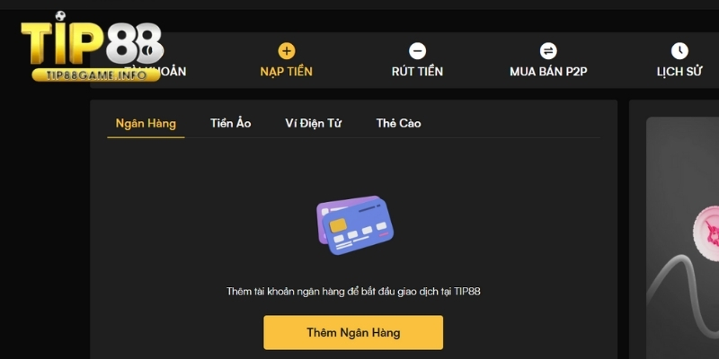 Chọn mục nạp tiền nhà cái 