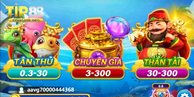 Khám phá game bắn cá thần tài TIP88